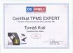 certifikát TPMS